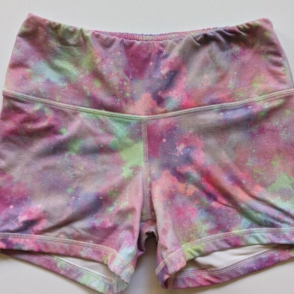 FLEO Women's Small  High Rise Athletic Shorts - Picture 1 of 3